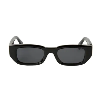 Off-white Oeri124 Fillmore 1007 Black Dark Grey Sunglasses In Nero