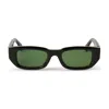 OFF-WHITE OERI124 FILLMORE 1055 BLACK GREEN SUNGLASSES