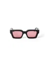 Off-white Virgil Sunglasses In Black Red