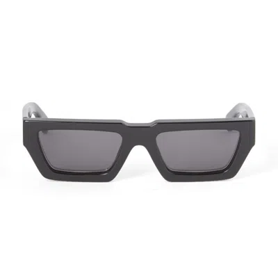 Off-white Off White Oeri129 Manchester 1007 Black Dark Grey Sunglasses