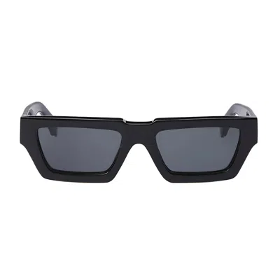 Off-white Oeri129 Manchester 1007 Black Sunglasses In Nero