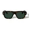 Off-white Providence Sunglasses In Marrone