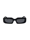 Off-white Oeri13c Renton Sunglasses Sunglasses In Black Dark Grey