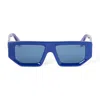 Off-white Virgil Square-frame Sunglasses In Blue
