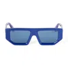 Off-white Virgil Square-frame Sunglasses In Blue
