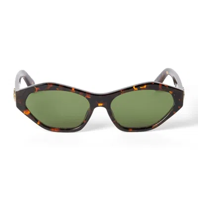 Off-white Oeri13h Kent Sunglasses In Brown