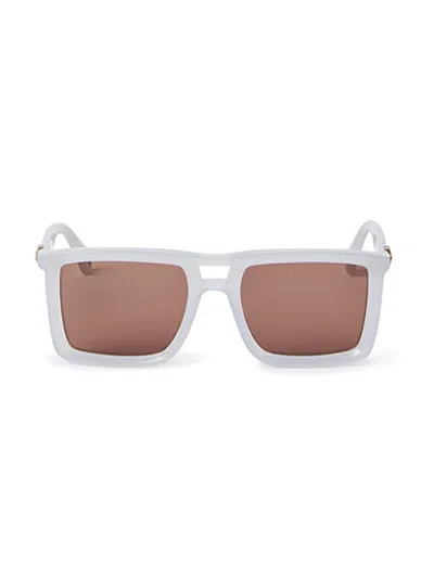 Off-white Oeri13w Stratford Sunglasses Eyewear In Grey Brown