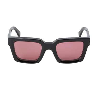 Off-white Off White Oeri14c Clip On 1025 Black Red Glasses