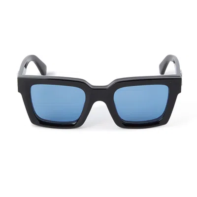 Off-white Off White Oeri14c Clip On 1045 Black Blue Glasses
