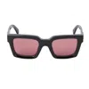 Off-white Oeri14c Clip On Eyeglasses In Black