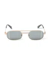 Off-white Oeri14h Lynn Sunglasses Eyewear In Gold