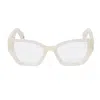 Off-white Off White Oerj07q Style 7q 6100 Beige Glasses In White