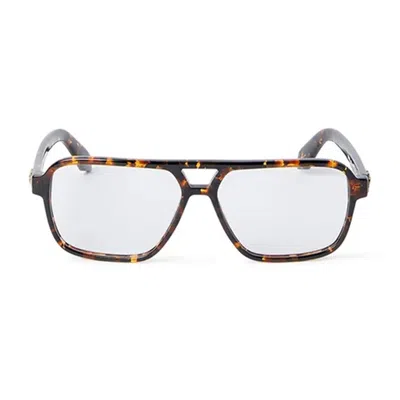 OFF-WHITE OFF WHITE OERJ081 STYLE 81 6000 HAVANA GLASSES