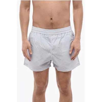 Off-white Off- All Over Logo Printed Men's Swimshorts