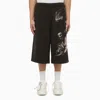 Off-white Off White™ Black Bermuda Shorts S.matthew