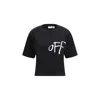 Off-white Black '' Shared Logo Boxy T-shirt In Black