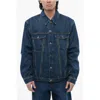 Off-white Arr Tab Zip Skate Denim Jacket In Multi