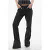 Off-white Embellished Slim-fit Flared Jeans