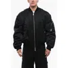 Off-white Padded Nylon Arrow Multipocketed Bomber Jacket