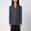 Off-white Off- Single-breasted Pinstripe Jacket