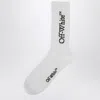 Off-white Men's Socks With Logo | Size Large | Omra085c99kni001