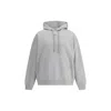 Off-white Stencil Arrow Skate Hoodie In Gray