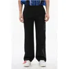Off-white Virgin Wool Pants With 23 Embroidery In Black