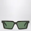 Off-white Windsor Logo-plaque Sunglasses In Black
