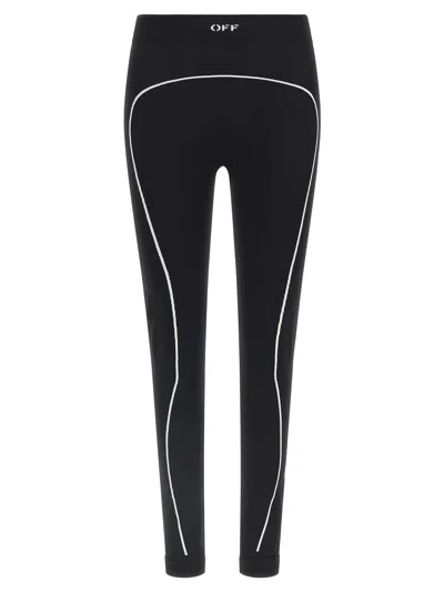 Off-white Off White 'off Active' Line Leggings In Multi