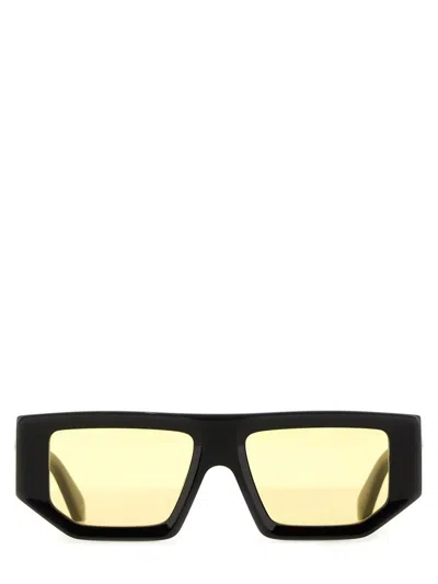 Off-white Manchester Square-frame Sunglasses In Black