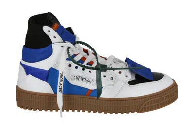 Pre-owned Off-white Off-court 3.0 High-top Sneaker White Blue In White/blue