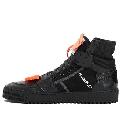 Off-white Off Court 3.0 High 'black Orange'