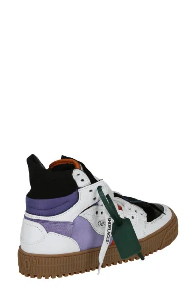 Off-white Off Court 3.0 High Top Sneaker In Lilac White