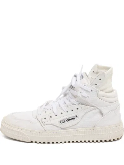 Pre-owned Off-white Off Court 3.0 High-top Sneakers In White