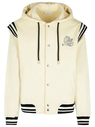 OFF-WHITE OFF-WHITE OFF FLEECE HOODIE