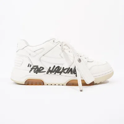 Off-white Off For Walking Sneakers / Leather In White