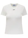 Off-white Off Logo T-shirt In White