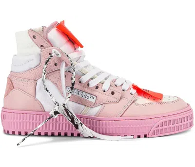 Pre-owned Off-white Off Off Court 3.0 (women's) Sneakers In White/pink