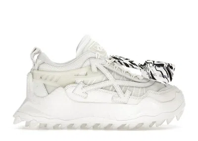 Pre-owned Off-white Off Off Odsy1000 Fw21 (women's) Sneakers In White