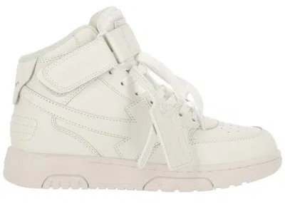 Pre-owned Off-white Off Off Out Of Office Mid ( Sole) (women's) Sneakers In White
