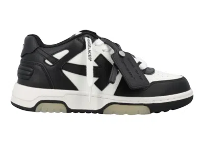 Pre-owned Off-white Off Off Out Of Office "ooo" Low (women's) Sneakers In Black/white