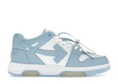 Pre-owned Off-white Off Off Out Of Office Ooo (women's) Sneakers In Light Blue/white