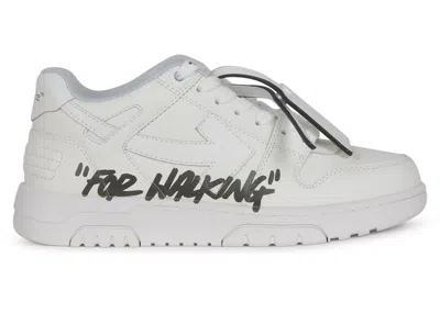 Pre-owned Off-white Off Out Of Office Ooo For Walking (women's) Sneakers In White/black
