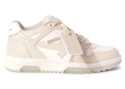 Pre-owned Off-white Off Out Of Office Ooo Low Tops (women's) Sneakers In White/beige