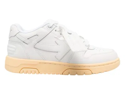 Pre-owned Off-white Off Out Of Office Ooo Low Tops (women's) Sneakers In White/cream