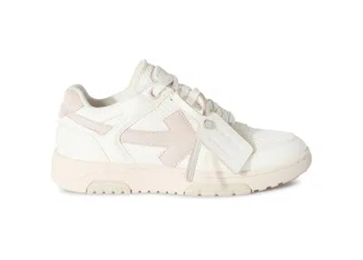 Pre-owned Off-white Off Out Of Office Ooo Low Tops (women's) Sneakers In White/lilac Purple