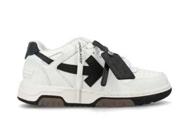 Pre-owned Off-white Off Out Of Office "ooo" Low (women's) Sneakers In White/black