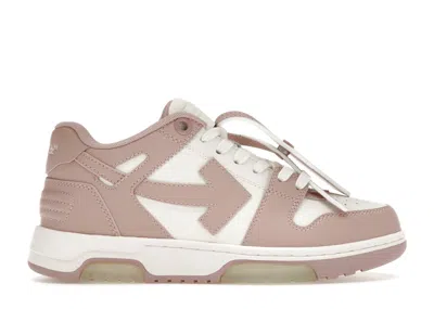 Pre-owned Off-white Off Out Of Office Ooo (women's) Sneakers In White/pink