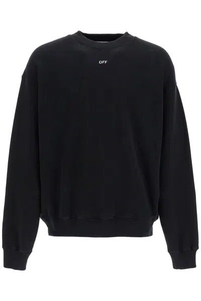 OFF-WHITE "OFF PRINTED CREWNECK SWEATSHIRT