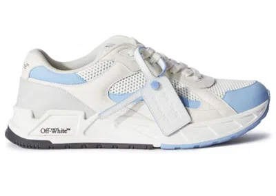 Pre-owned Off-white Off Runner B Light Blue (women's) Sneakers In White/ligth Blue